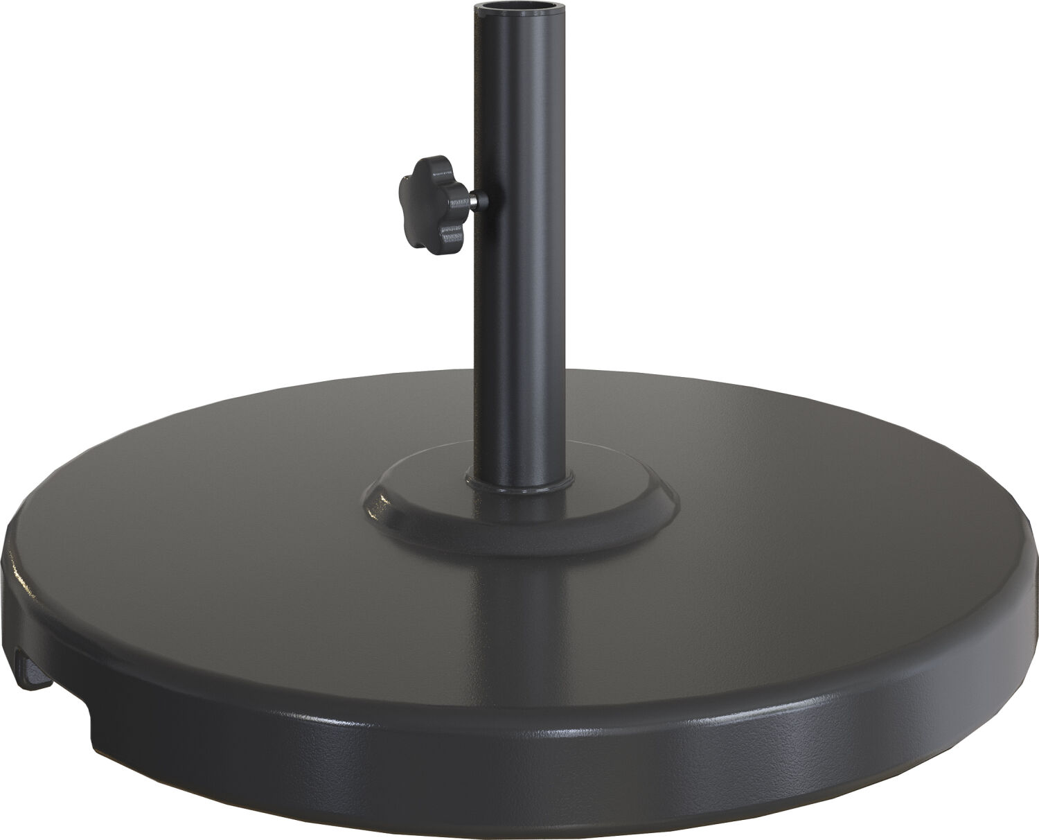 Shade7 25KG Concrete Filled Umbrella Base - Black